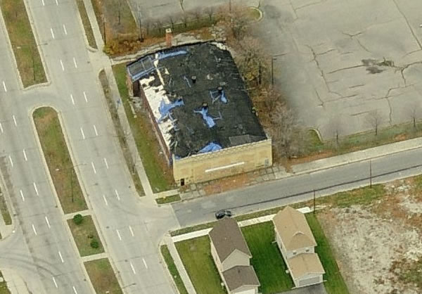Myrtle Theatre - Aerial (newer photo)